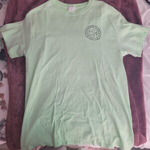 Medium, light green, "Puppy Love" T-shirt